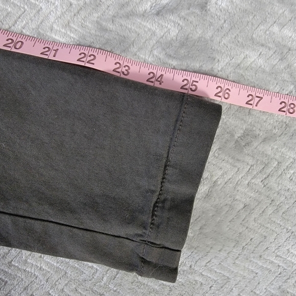 Anthropologie Structured Button Front Blazer Jacket Twill Dark Gray Size 12 - Picture 15 of 15